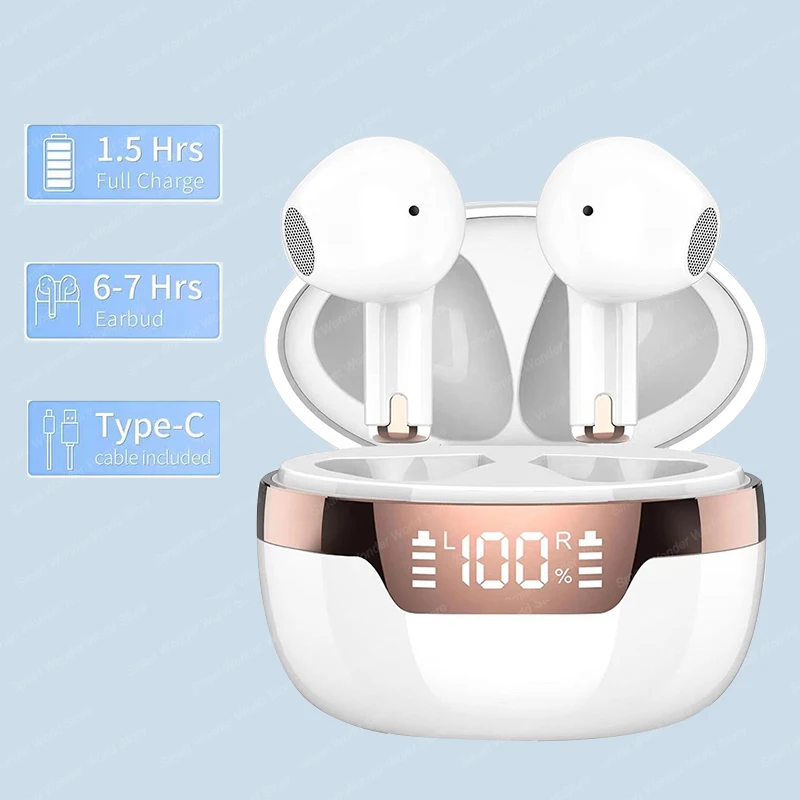 Tws Earbuds Bluetooth 5.3 - J97 TWS Bluetooth kulaklık gerçek kablosuz