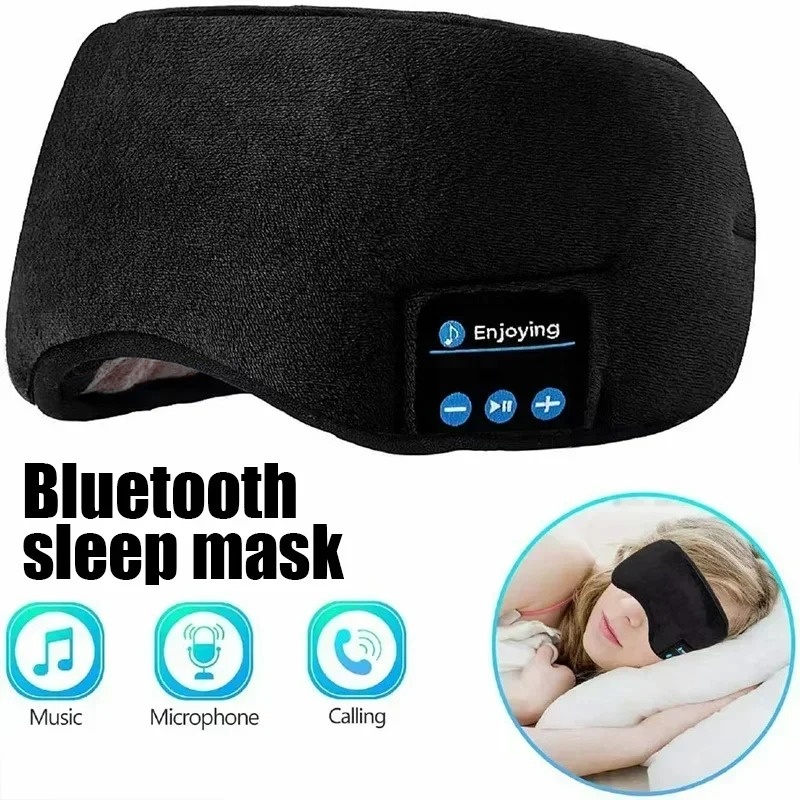 Sleep Mask Headphones Bluetooth - 3D Göz Maskesi Bluetooth Kulaklık Müzik