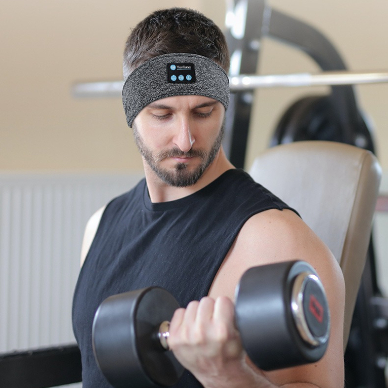 Sleep Mask Headphones Bluetooth - Bluetooth Kulaklıklar Spor Yan Yatış Bandı