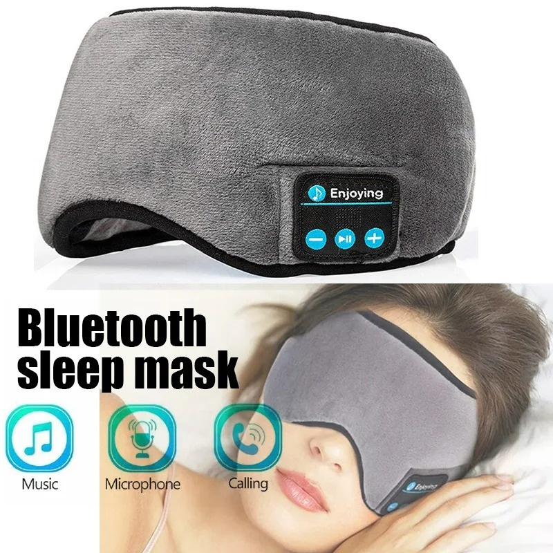 Sleep Mask Headphones Bluetooth - Fone Bluetooth Kulaklık Spor Uyku Bandı