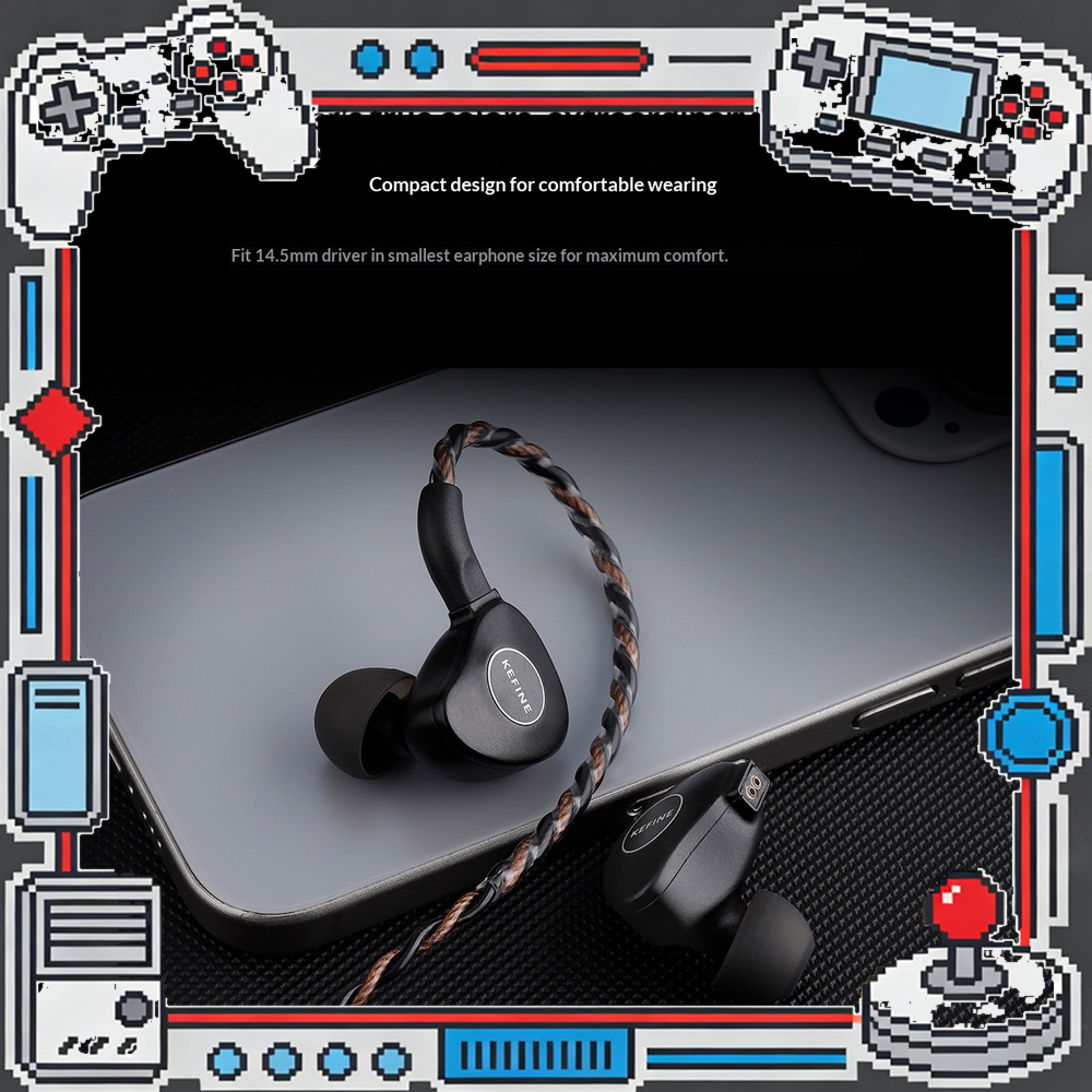 Planar Magnetic Iem Earphones - KEFINE Klanar 14.5mm Planar Manyetik Sürücülü