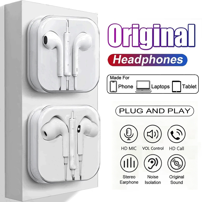 Type C Wired Earphones With Mic - Orijinal, Xiaomi, Samsung S21, S20, iPhone