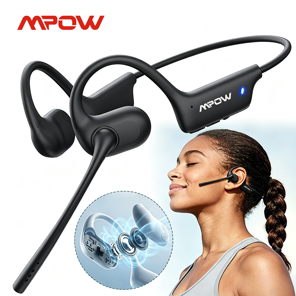 Open Ear Air Conduction Headphones - Mpow O1 Açık Kulaklı Spor Kulaklıkları