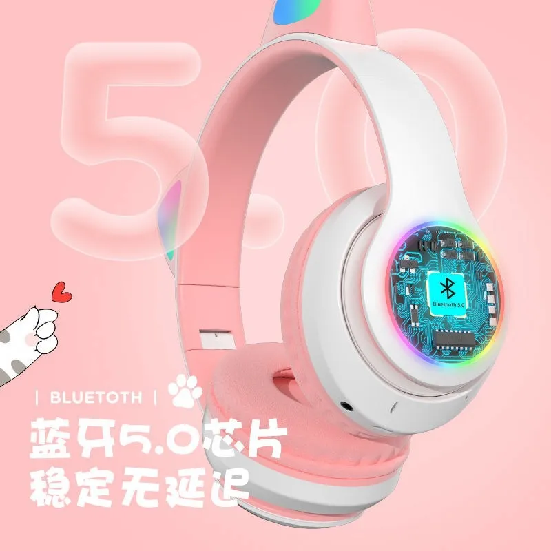 Kedi Kulaklı Bluetooth Kulaklı - Cat Ear Bluetooth Headset Led incelemesi ve fiyatı