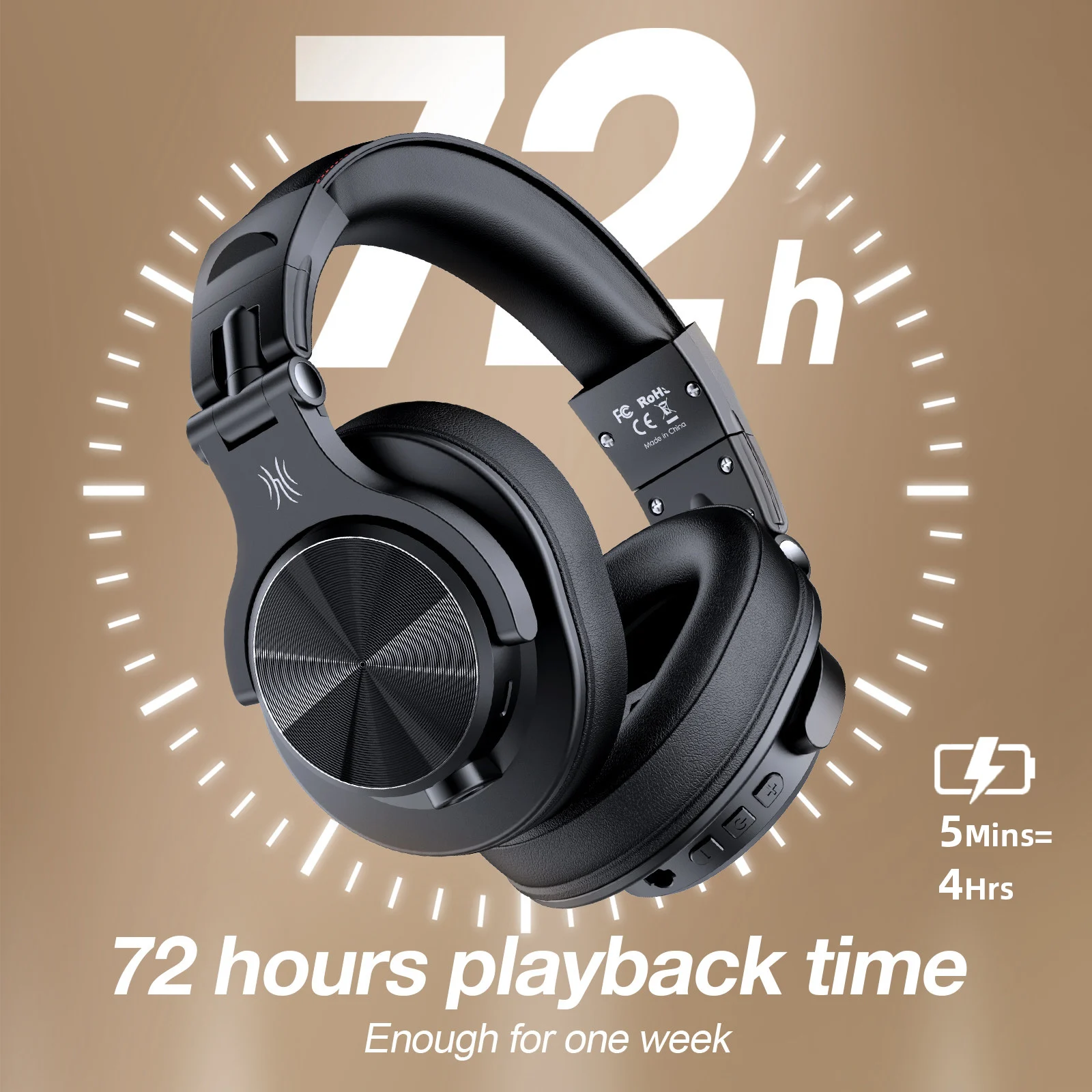 Oneodio Fusion A70 Bluetooth K - Anc Wireless Over Ear Headphones incelemesi ve fiyatı