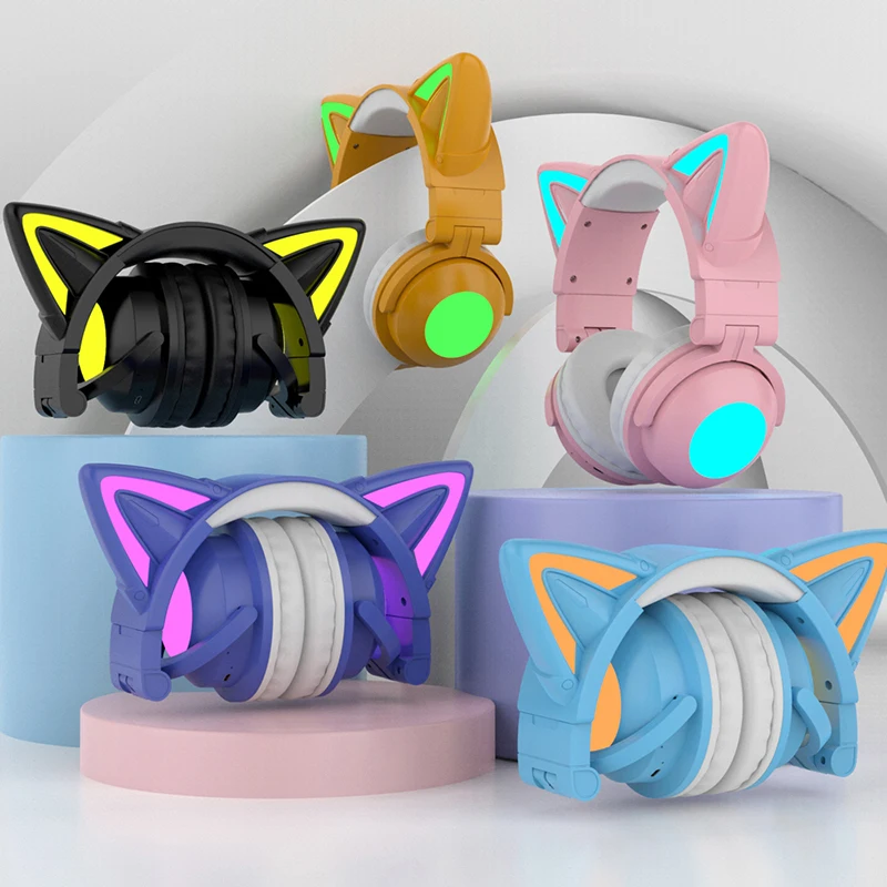 ZW068 Bluetooth Kulaklıklar LE - Cat Ear Bluetooth Headset Led incelemesi ve fiyatı