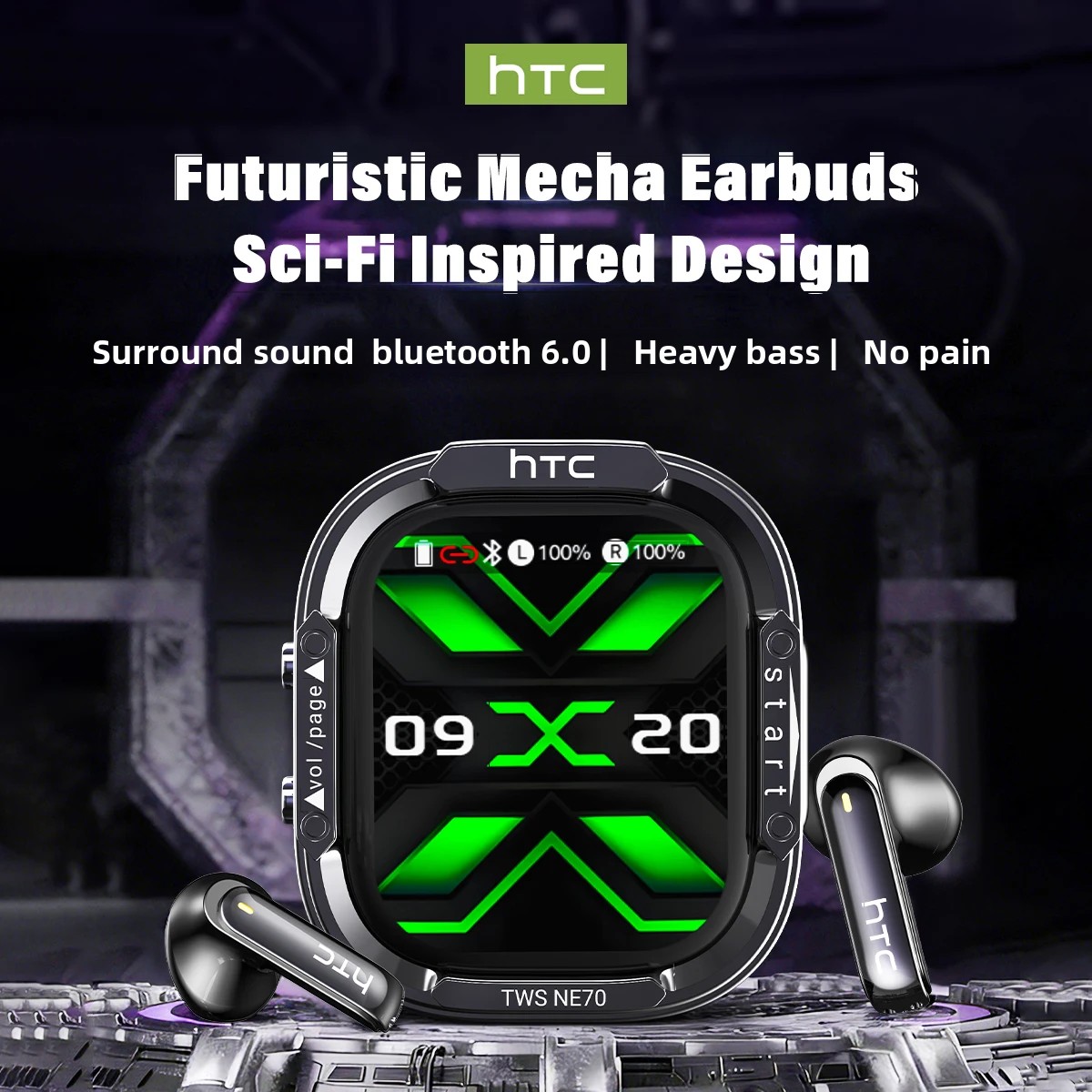HTC NE70 Bluetooth V6.0 Kulakl - Type C Wired Earphones With Mic incelemesi ve fiyatı
